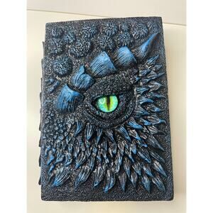 Handmade Dragon Eye Fantasy Journal – Gothic Art Notebook